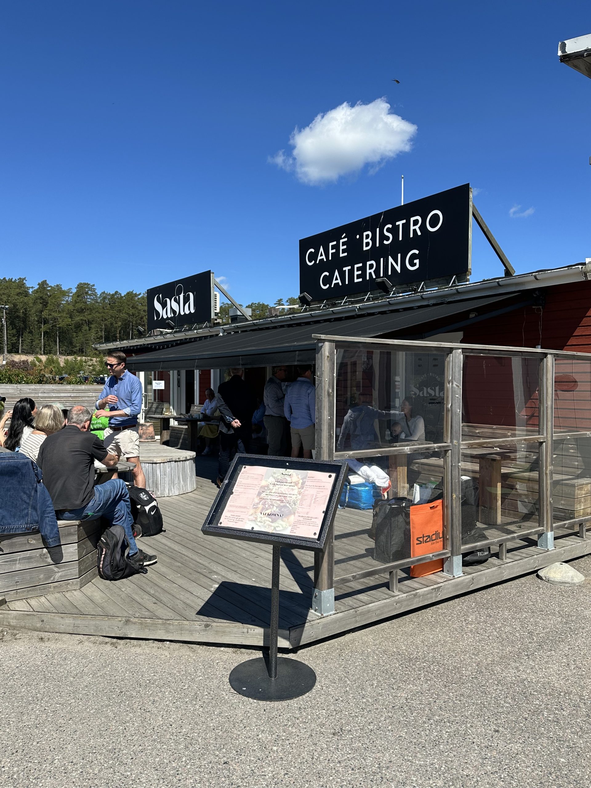 Sommar Café på Skärgården AAA läge Hög Omsättning !!