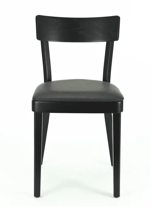 Stol Tura, wenge, mörkbrunt vintage PU-läder – lagerförd